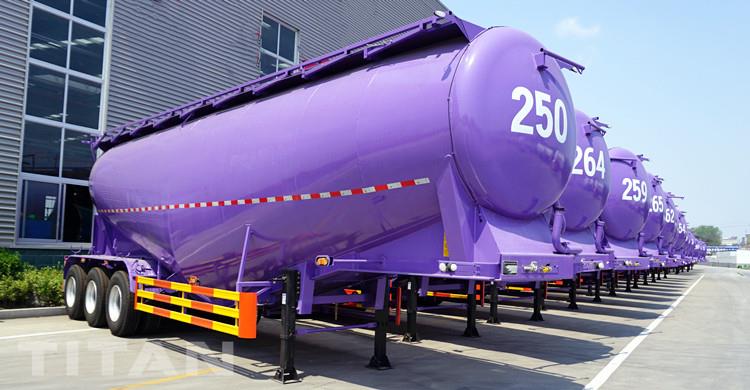 58 Ton Cement Tanker Trailer for Sale in Congo