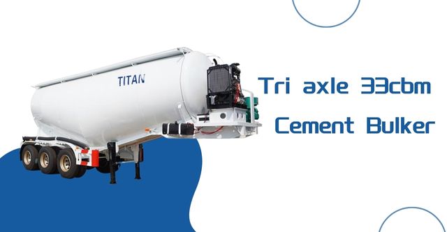 tri axle cement bulker
