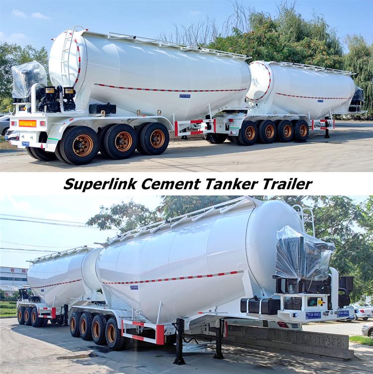 Dry Bulk Cement Tanker Trailer for Sale in Jamaica