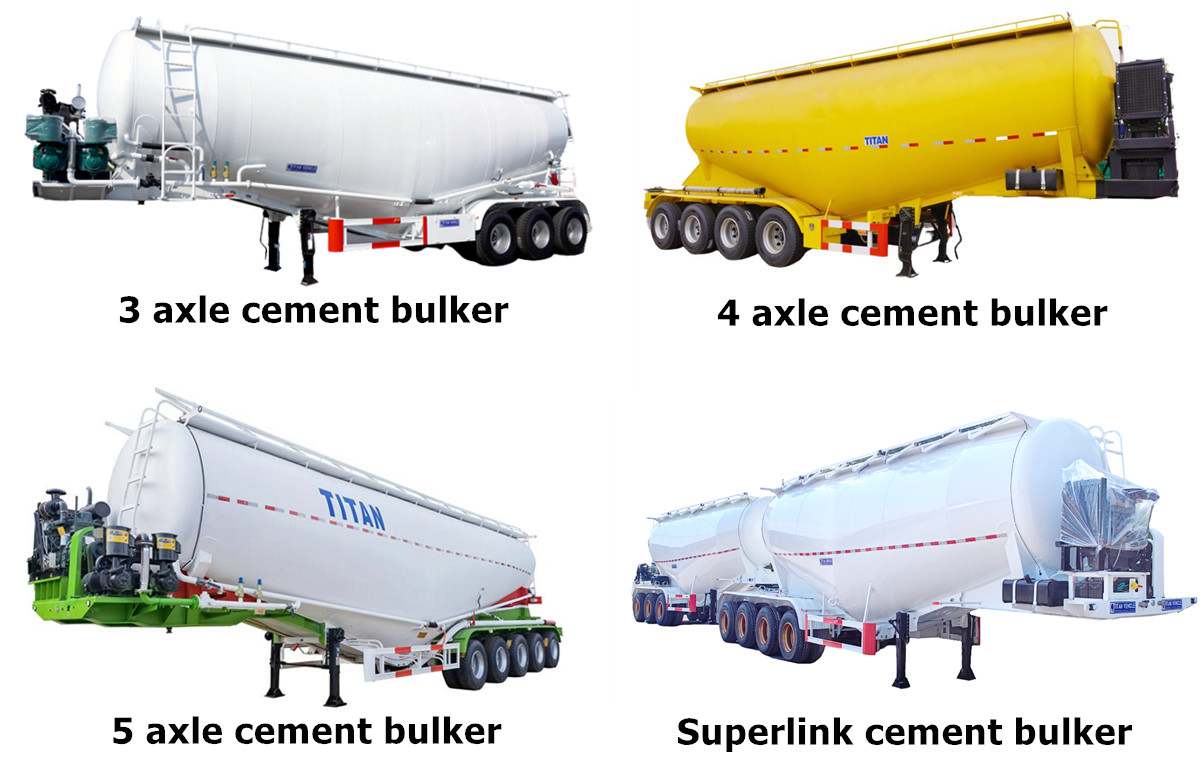 Cement Bulker Truck Trailer for Sale in Ethiopia