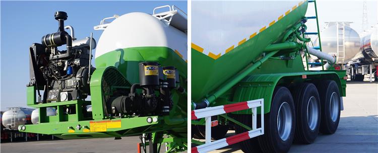 Cement Bulk Tanker Carrier | Pneumatic Sand Trailer