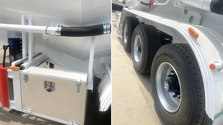 Tri Axle Dry Bulk Cement Trailer for Sale