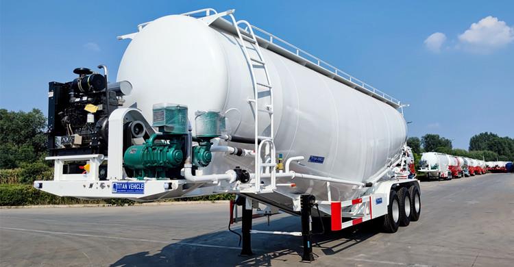 Bulk Cement Tanker Trailer for Sale Manufacturers