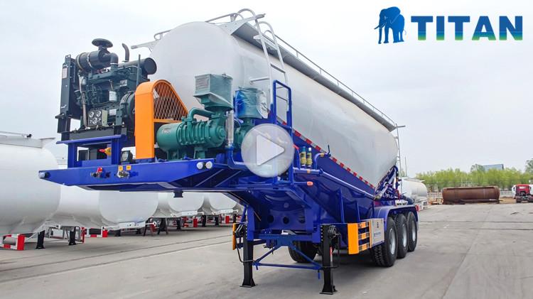 Cement Tanker Bulk Trailer for Sale in Zimbabwe