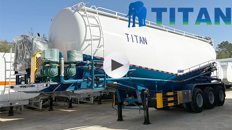Tri Axle Cement Tanker Trailer Price in Guam