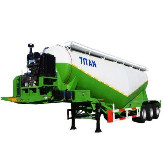 Cement Bulk Tanker Carrier Trailer