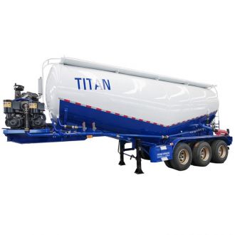 Silobas V Type Cement Carrier Trailer