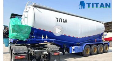 4 Axle Bulk Cement Trailer