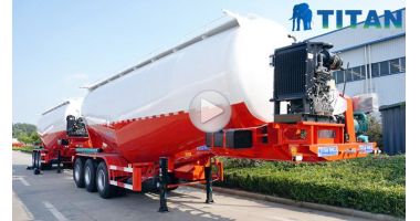 40 CBM Bulk Cement Trailer