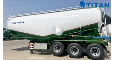 42cbm Dry Bulk Tanker Trailer